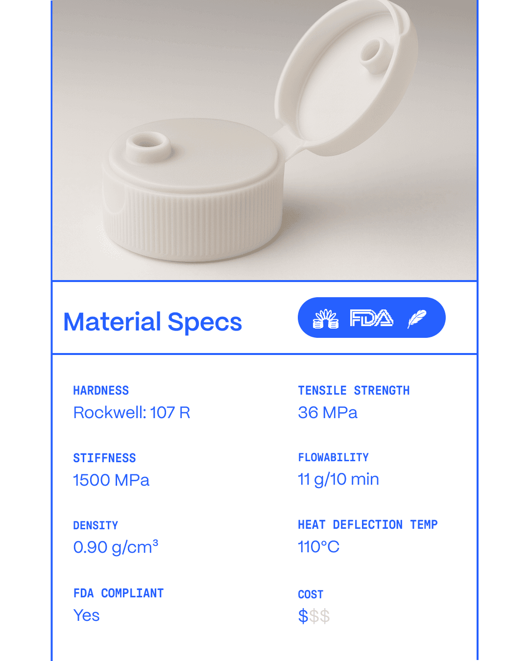 PP Homopolymer Material